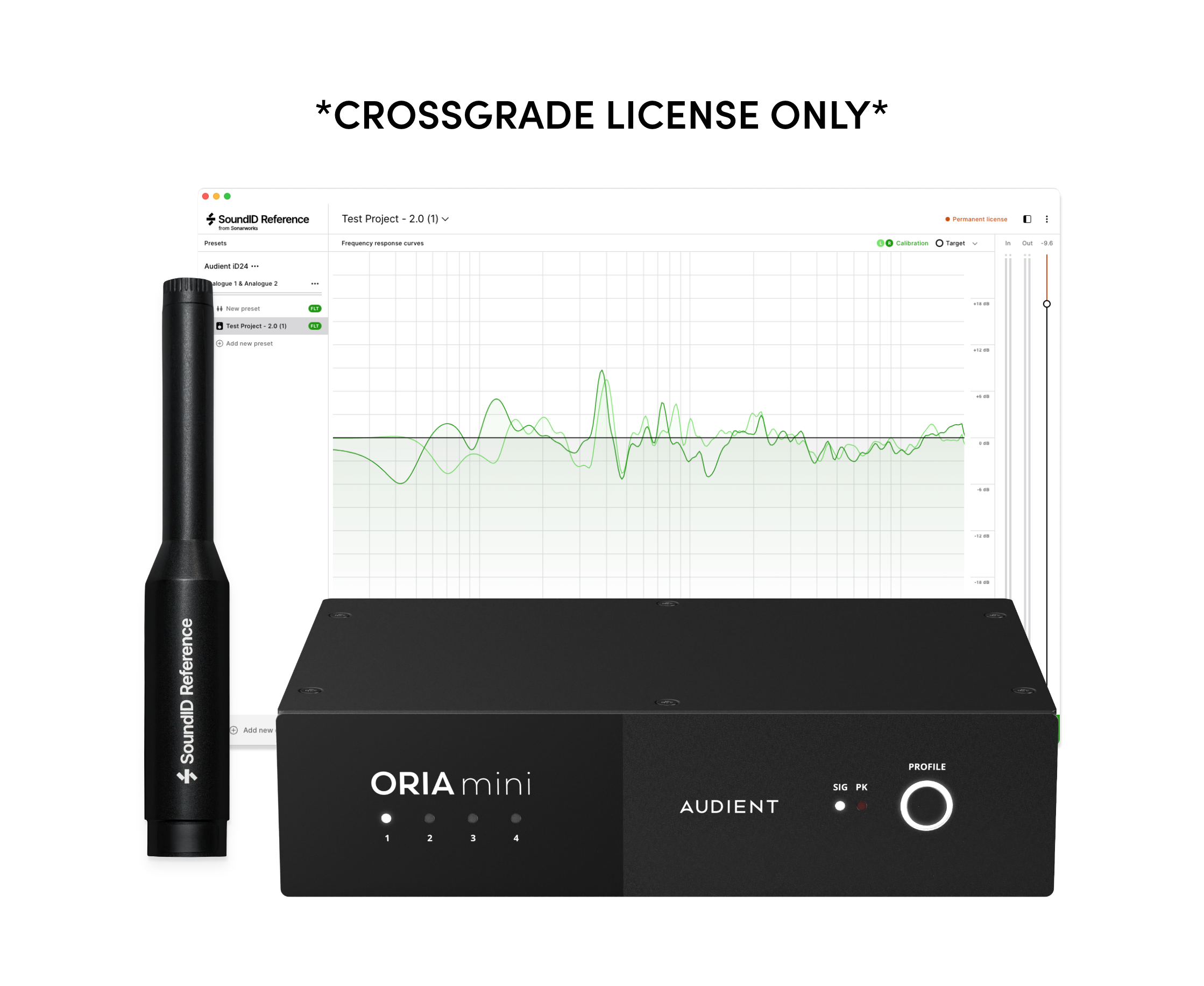 Audient ORIA Mini + SoundID Reference Add-on Bundle