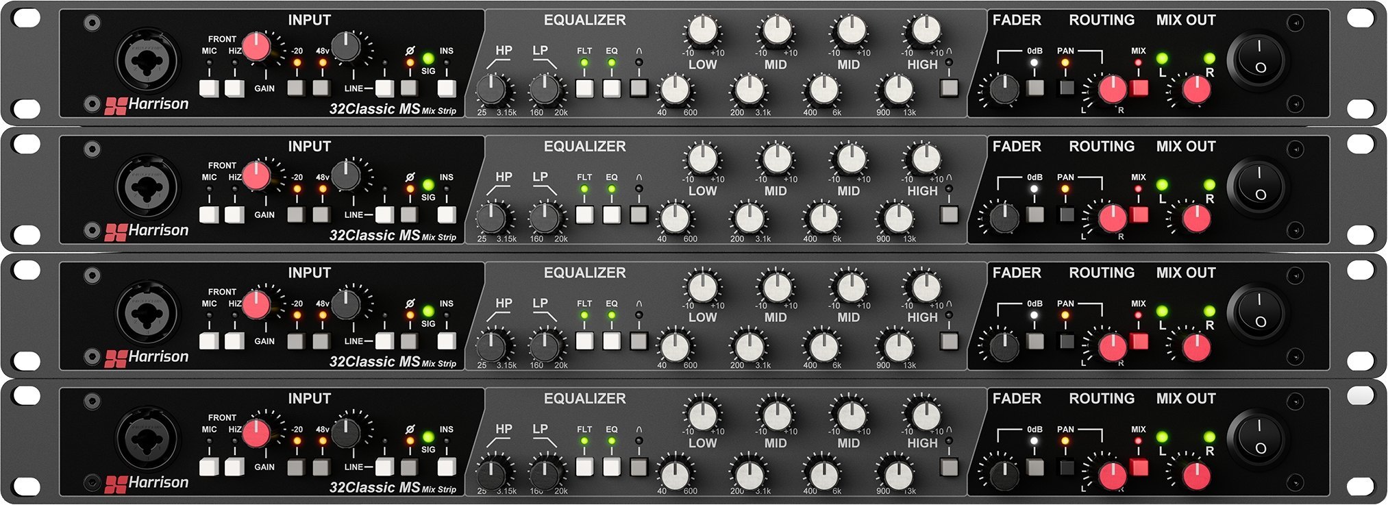 Harrison Audio 32Classic MS Mix Strip