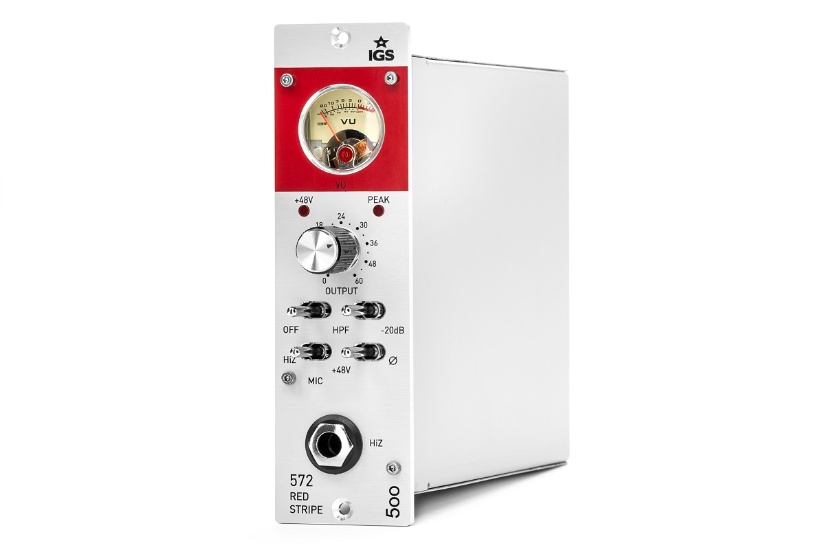 IGS Audio 572 Red Stripe Tube Preamp