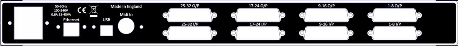 CB Electronics XP-RELAY32X 32 Input x 32 Output (UPGRADABLE TO 64 x 64)