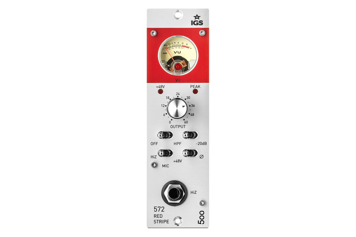IGS Audio 572 Red Stripe Tube Preamp